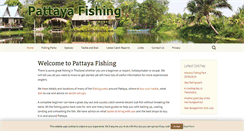 Desktop Screenshot of pattayafishing.net